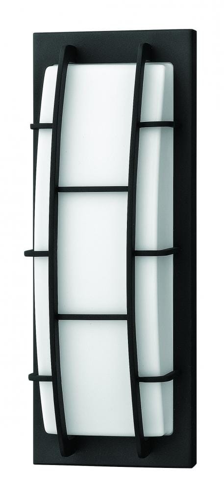 Hinkley Walker 3-Light Outdoor Large Wall Mount in Black