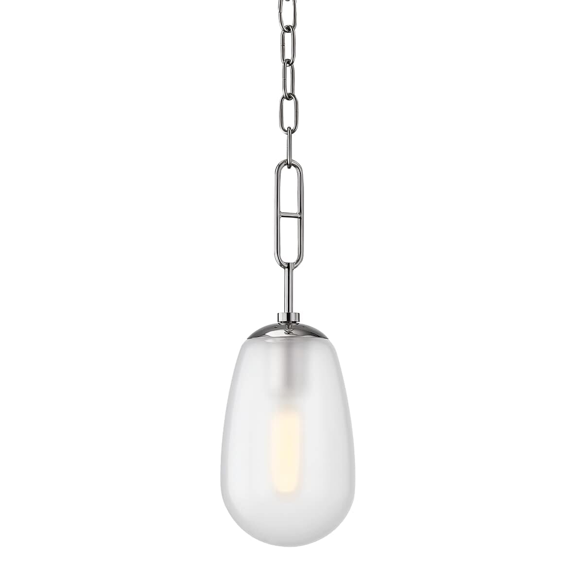 Hudson Valley Bruckner Mini Pendant in Polished Nickel