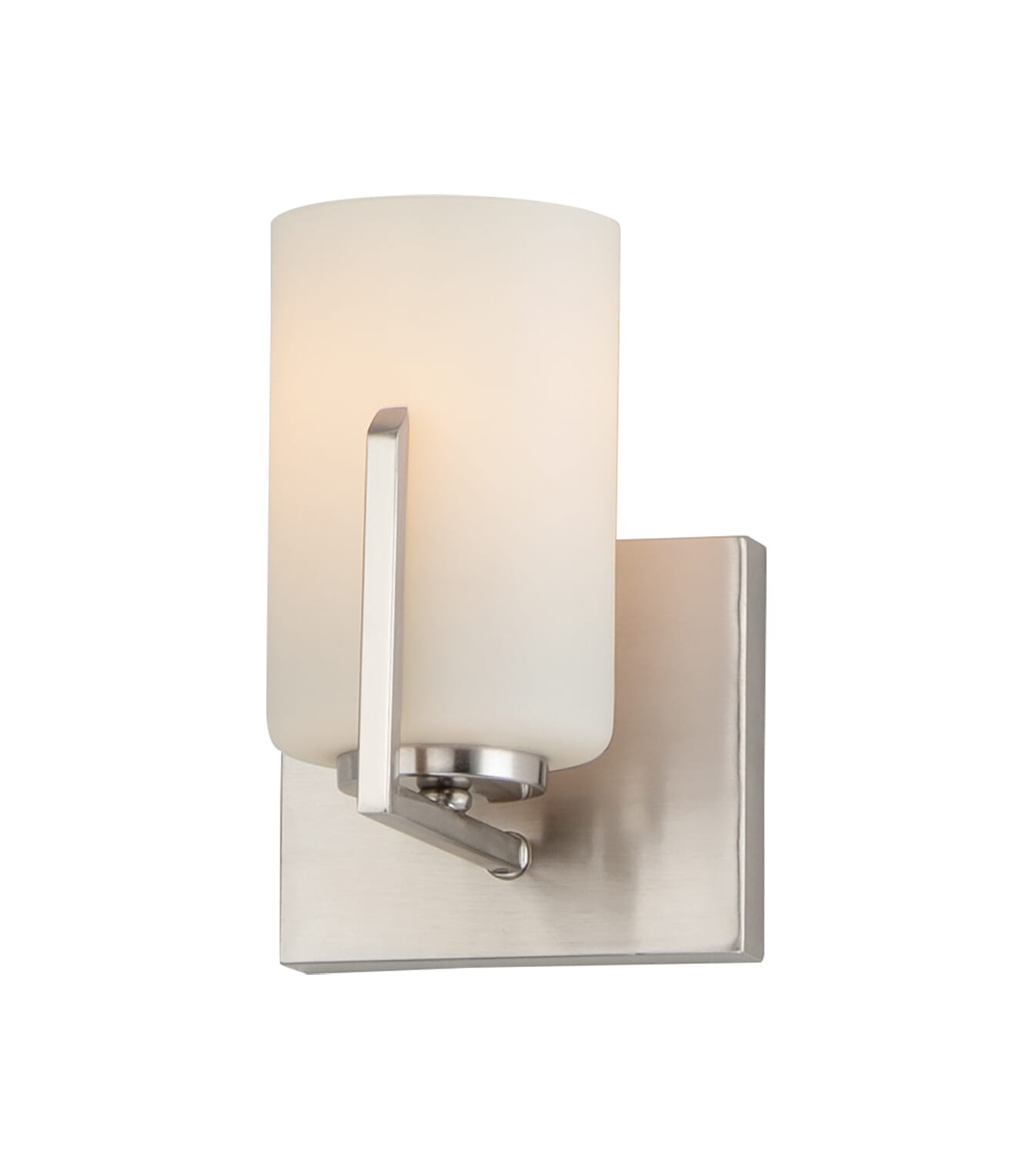 Maxim Dart Wall Sconce in Satin Nickel