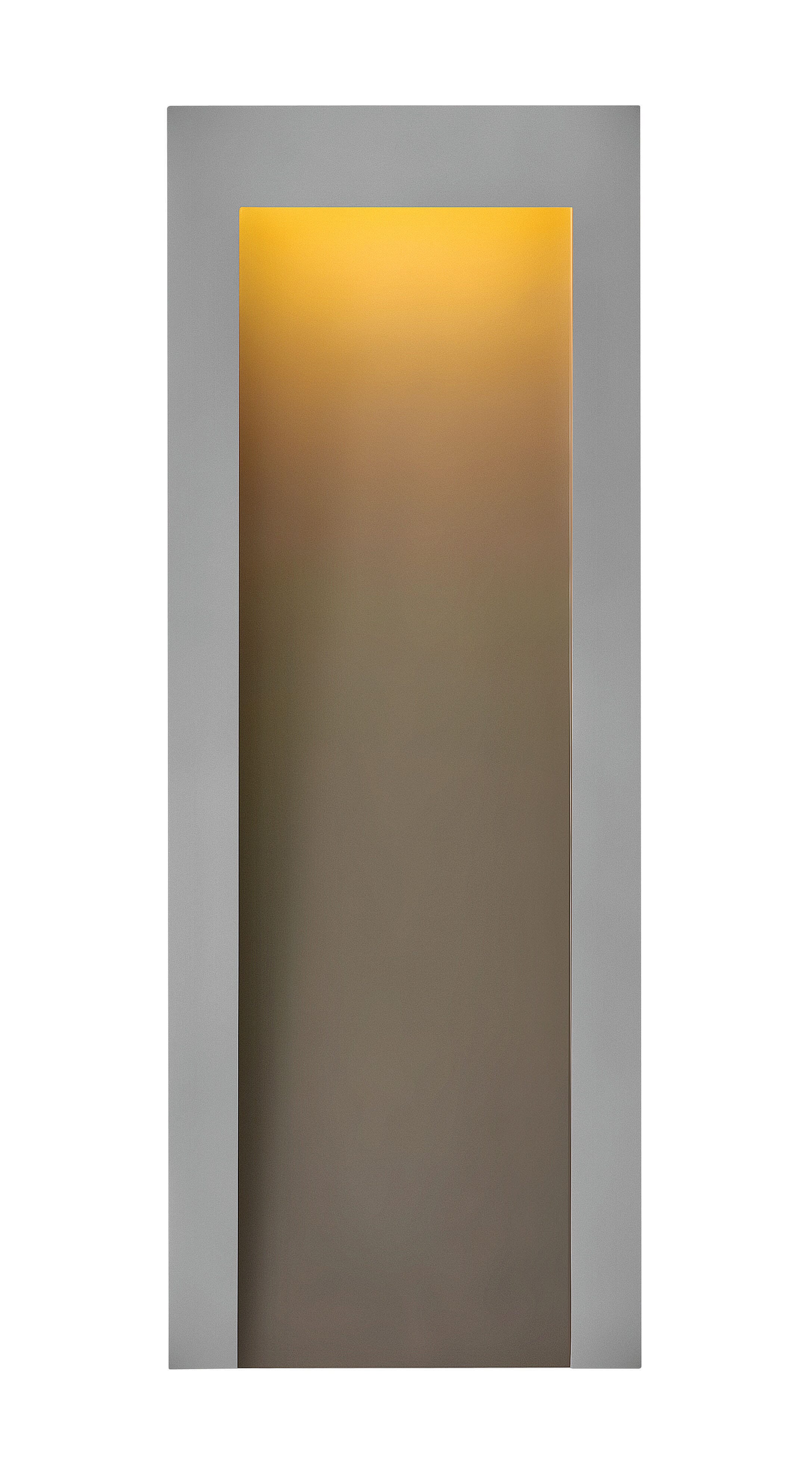 Hinkley Taper LED 24" Outdoor Wall Light in Textured Graphite