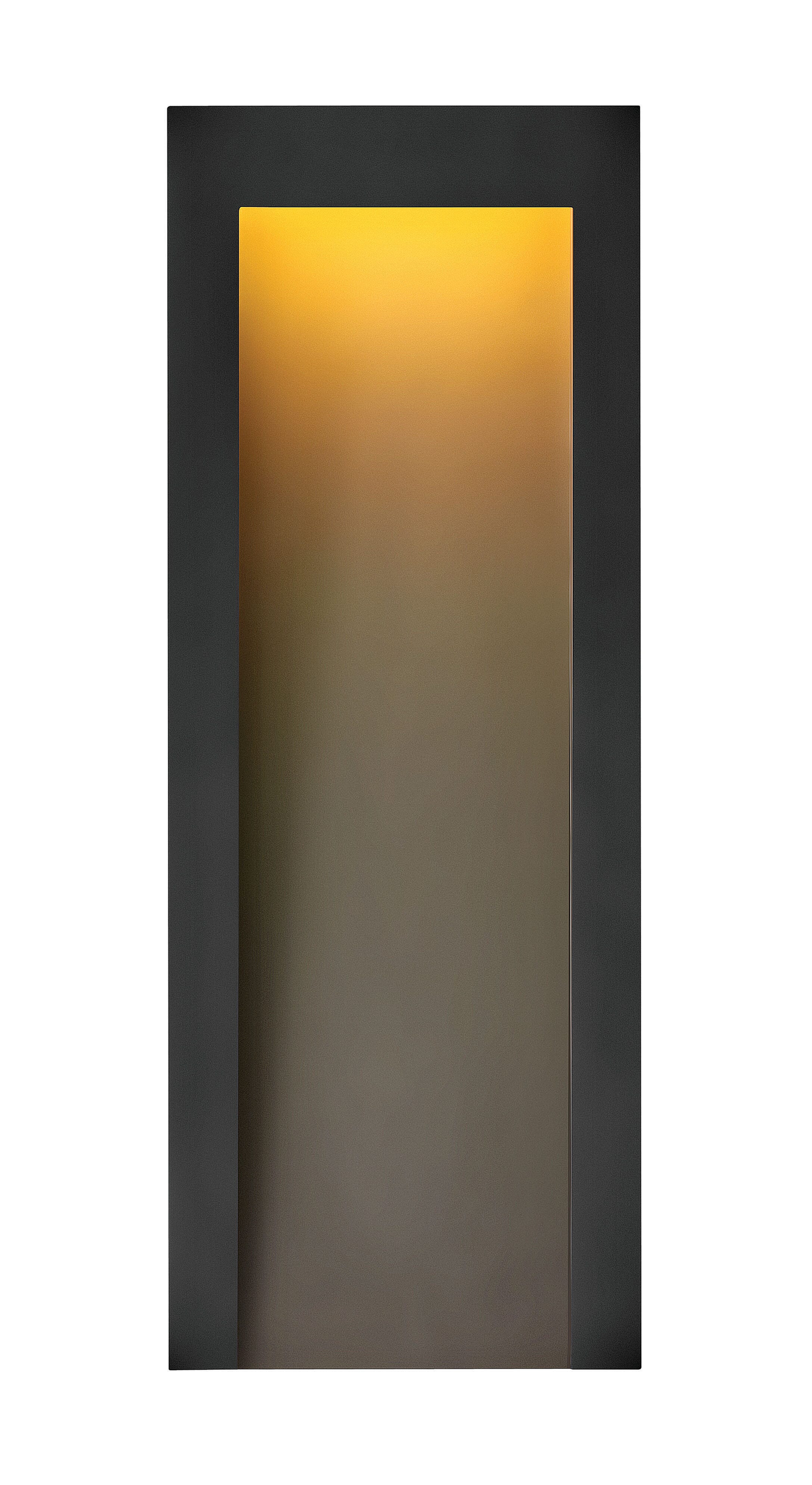 Hinkley Taper LED 24" Outdoor Wall Light in Textured Black