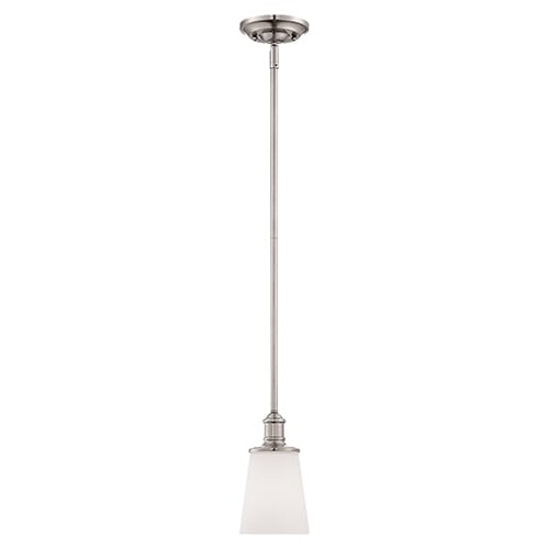 Millennium Lighting Cimmaron 1-Light Mini-Pendant in Satin Nickel