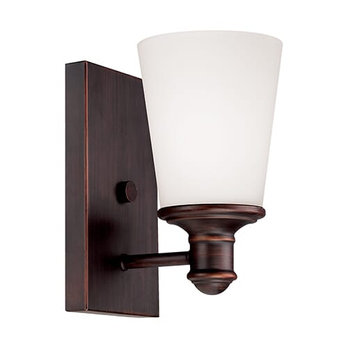 Millennium Lighting Cimmaron 1-Light Wall Sconce in Rubbed Bronze