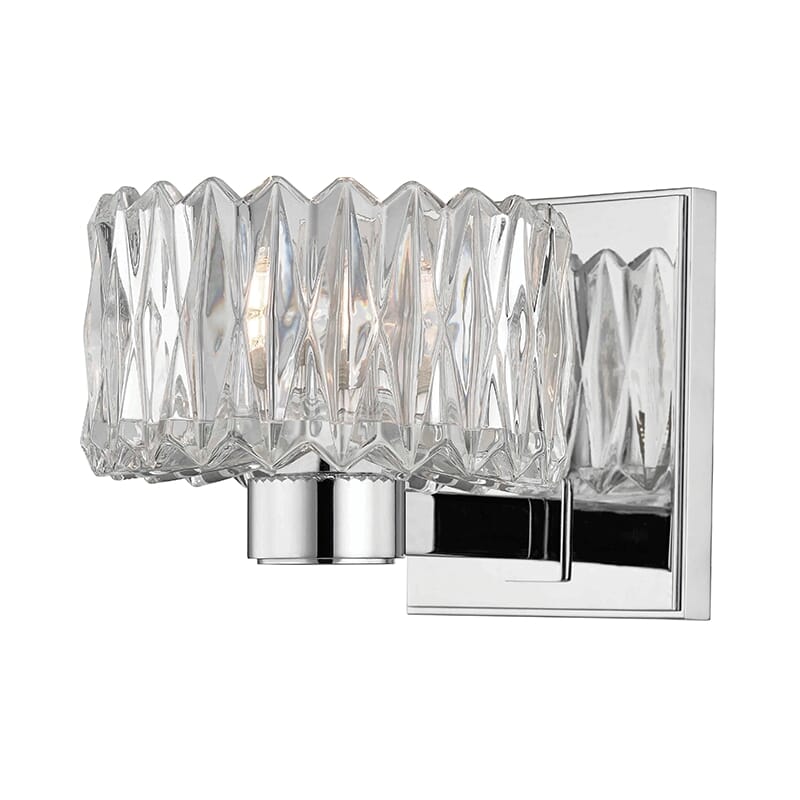 Hudson Valley Anson 6" Bathroom Vanity Light in Polished Chrome