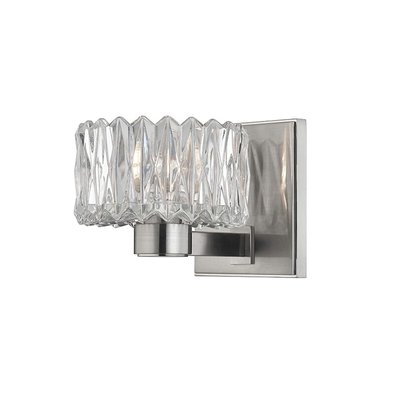 Hudson Valley Anson 6" Bathroom Vanity Light in Satin Nickel