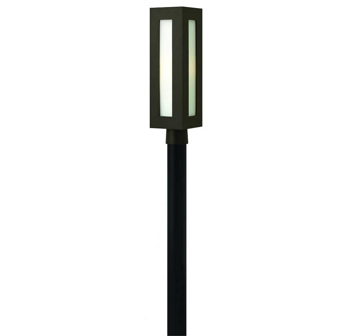 Hinkley Dorian 1-Light LED Outdoor Post Top Pier Mount in Bronze