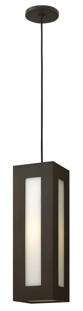 Hinkley Dorian 1-Light Outdoor Hanging Light in Bronze