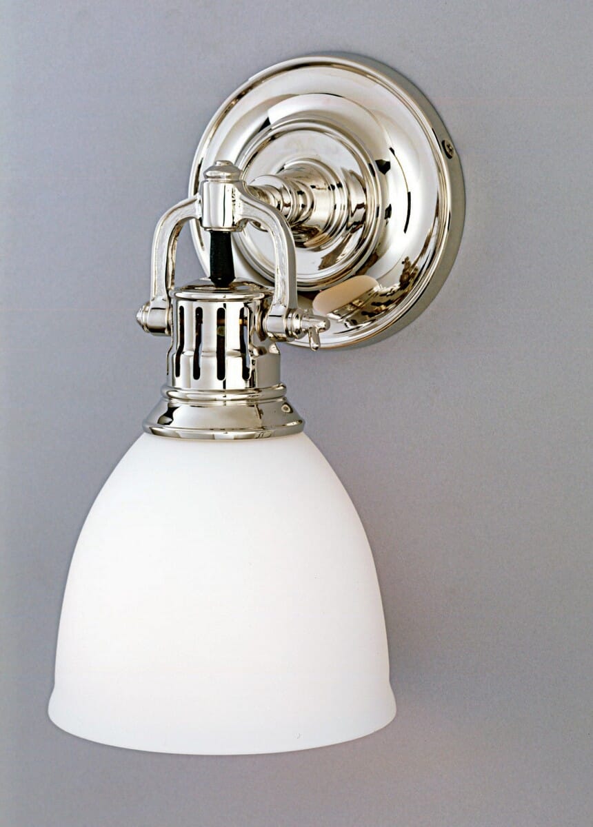 Hudson Valley Pelham 11" Wall Sconce in Polished Nickel