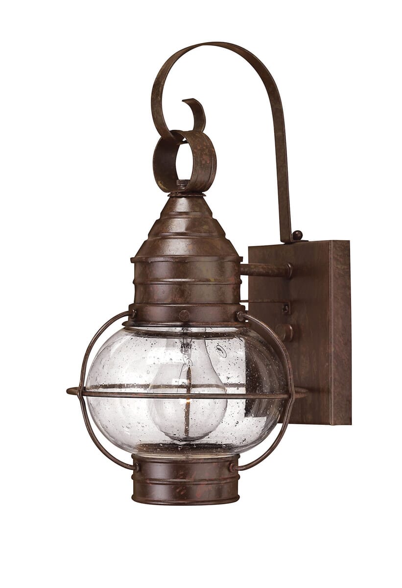 Hinkley Cape Cod Outdoor Mini Wall Lantern in Sienna Bronze