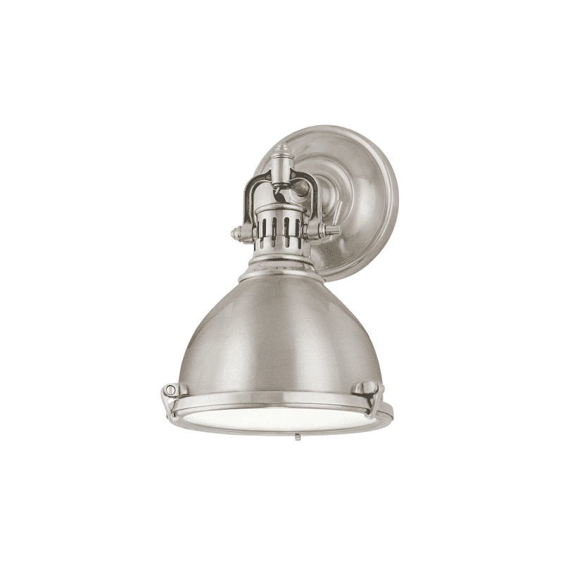 Hudson Valley Pelham 11" Wall Sconce in Satin Nickel