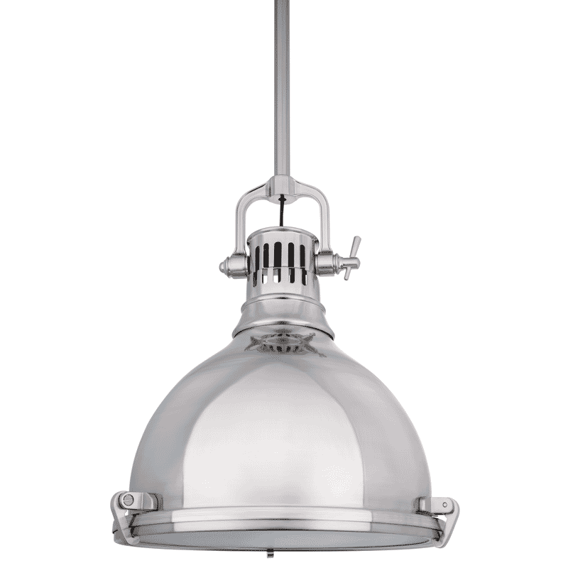 Hudson Valley Pelham 17" Pendant Light in Satin Nickel