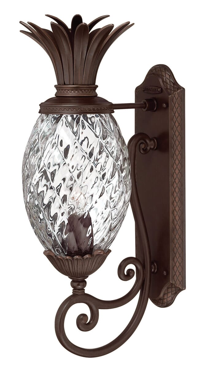 Hinkley Plantation Outdoor 21.3" Wall Sconce in Copper Bronze