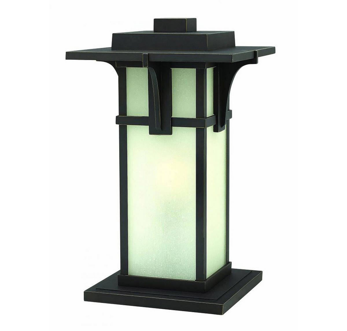 Hinkley Manhattan 1-Light Outdoor Extra Large Post Top in Oil Rubbed Bronze