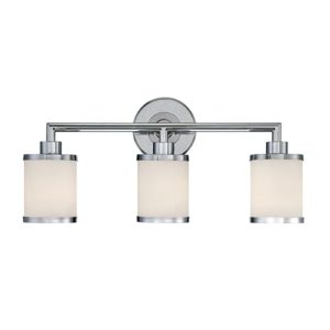 Millennium Lighting 200 Series 3-Light Bathroom Vanity Light in Chrome