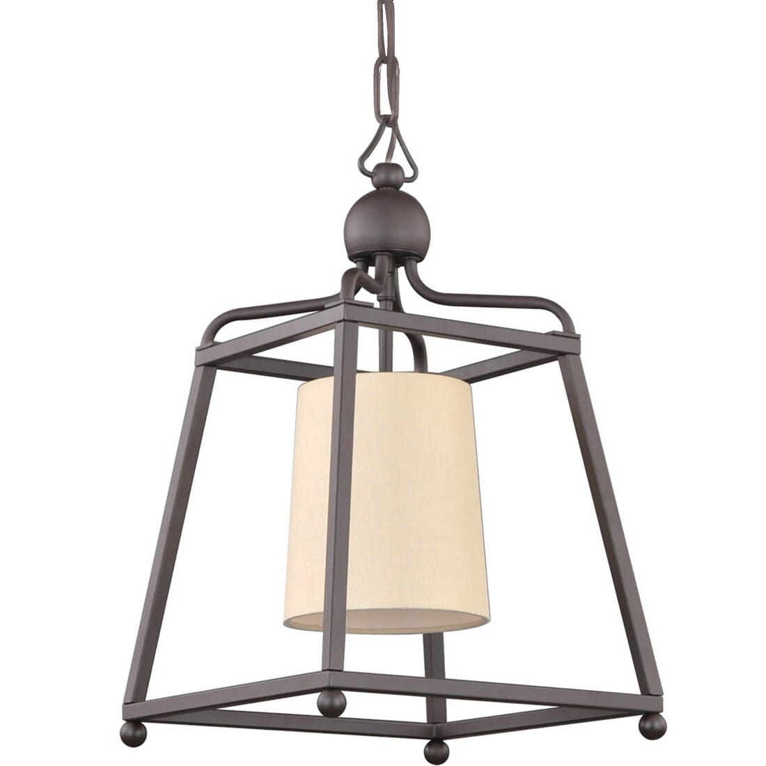 Libby Langdon for Crystorama Sylvan 12" Pendant Light in Dark Bronze