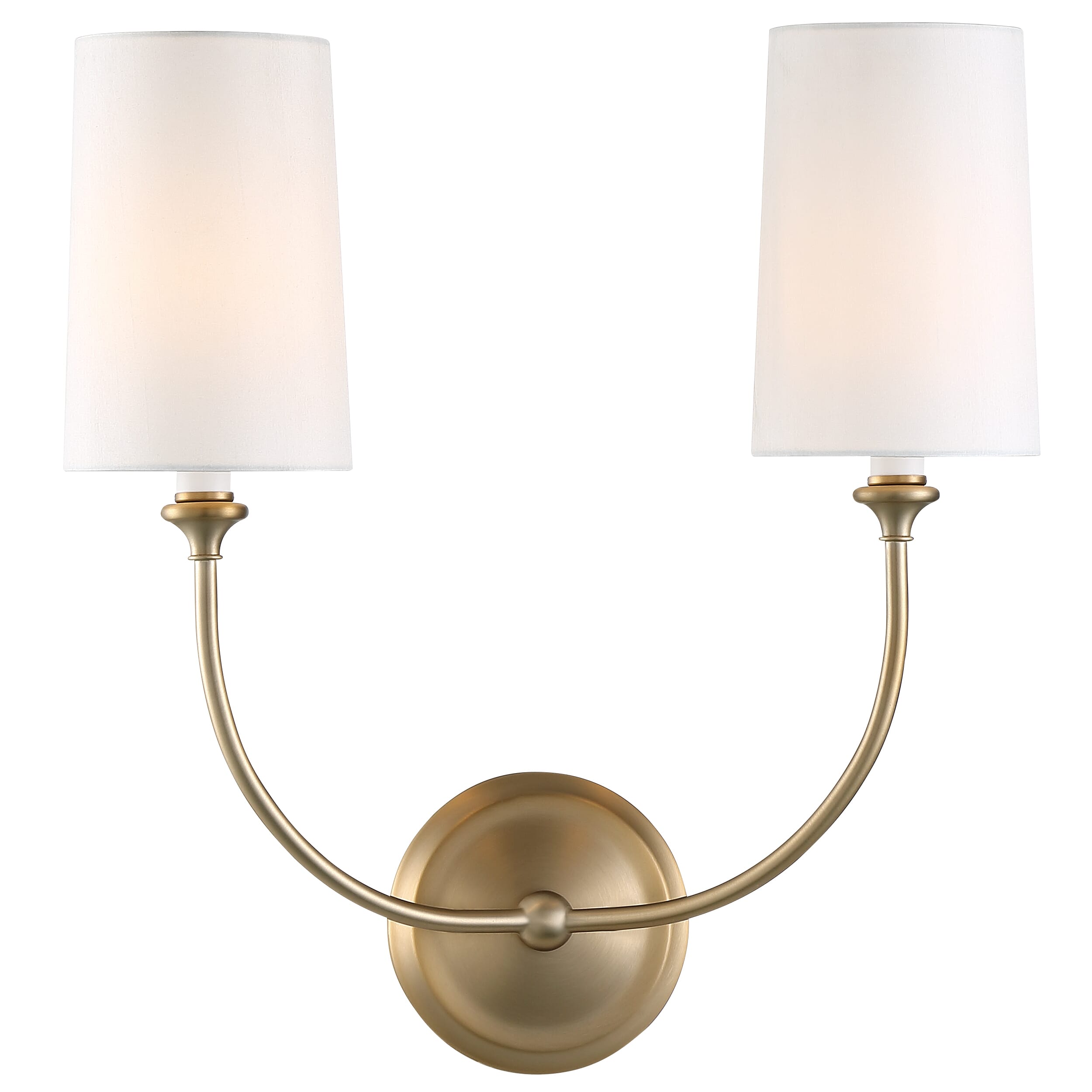 Libby Langdon for Crystorama Sylvan 16" Wall Sconce in Vibrant Gold