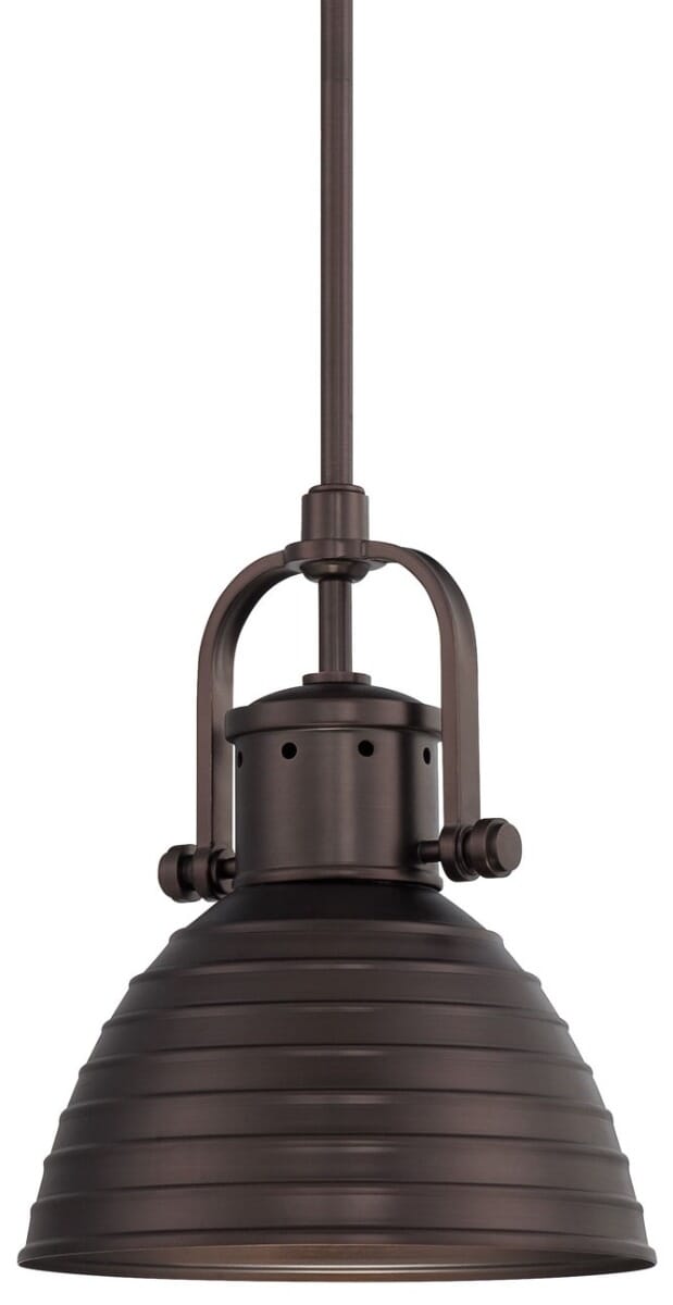 Minka Lavery 9" Pendant Light in Harvard Court Bronze