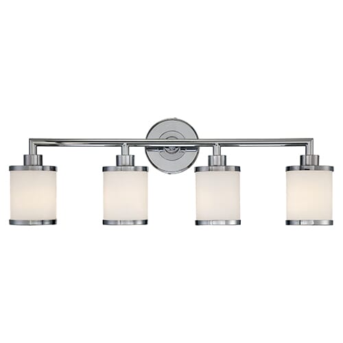 Millennium Lighting 200 Series 4-Light Bathroom Vanity Light in Chrome