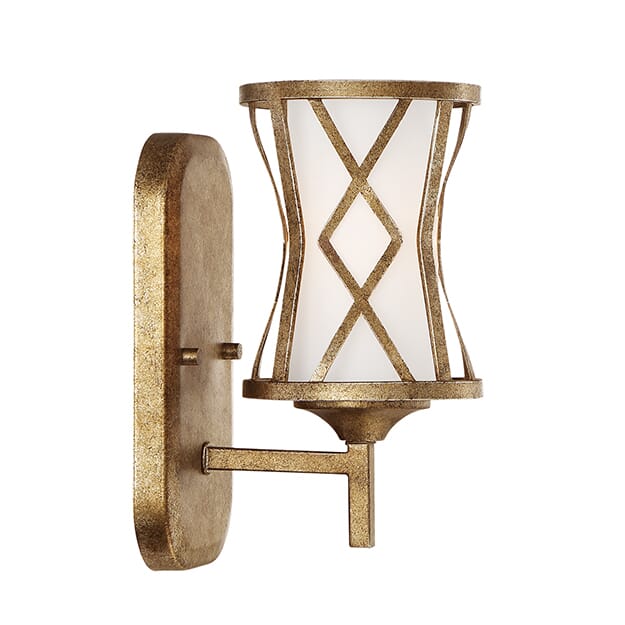 Millennium Lighting Lakewood 1-Light Wall Sconce in Vintage Gold