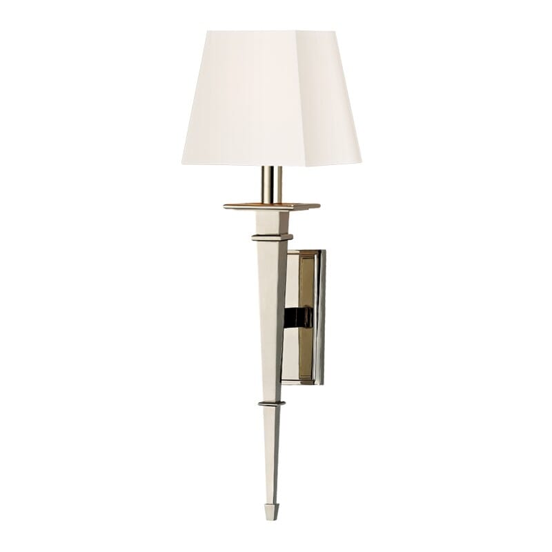 Hudson Valley Stanford 23" Wall Sconce in Polished Nickel