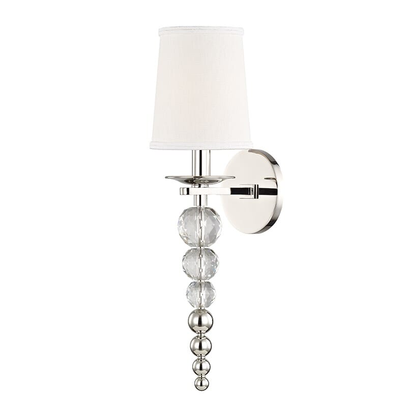 Hudson Valley Persis by Corey Damen Jenkins Wall Sconce in Polished Nickel