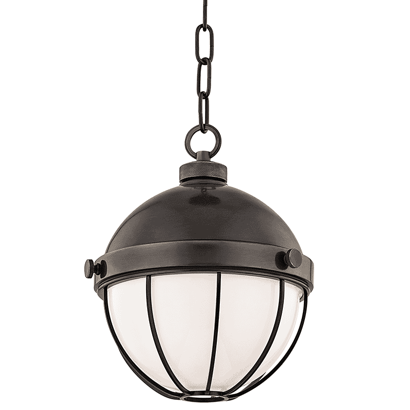 Hudson Valley Sumner 11" Pendant Light in Old Bronze