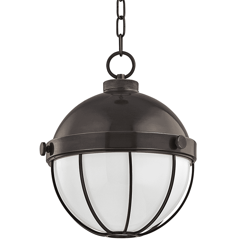 Hudson Valley Sumner 14" Pendant Light in Old Bronze