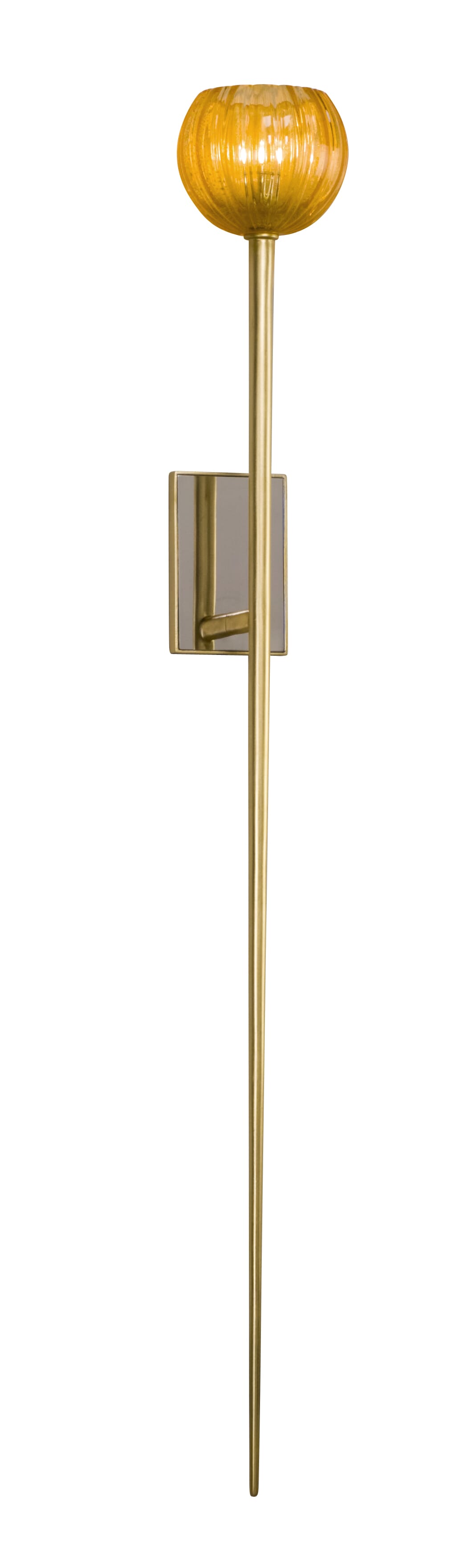 Corbett Merlin Wall Sconce in Gold Leaf