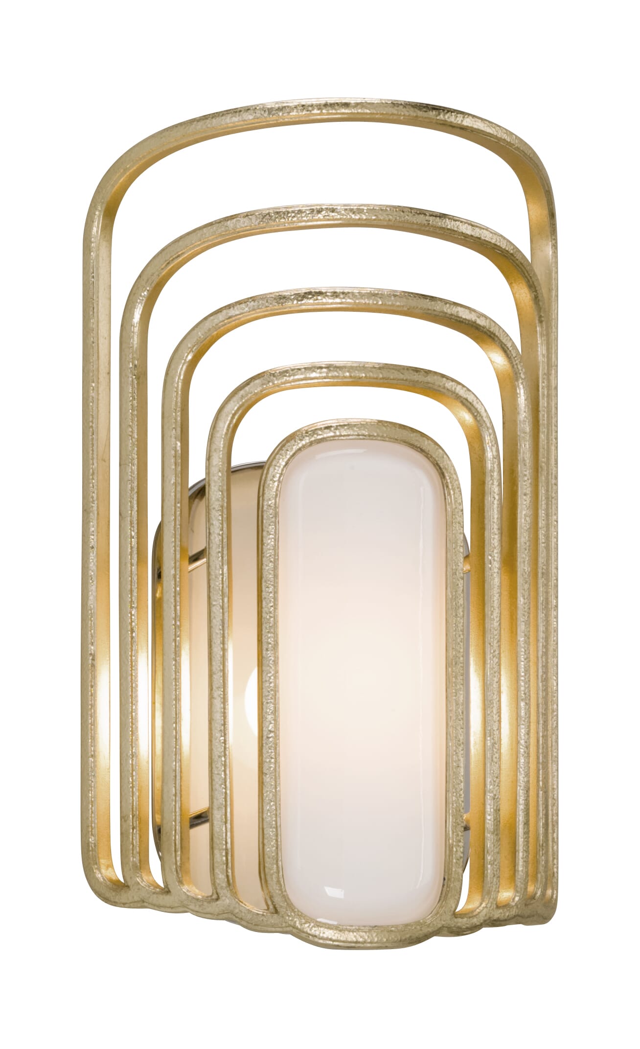 Corbett Socialite Wall Sconce in Gold Leaf