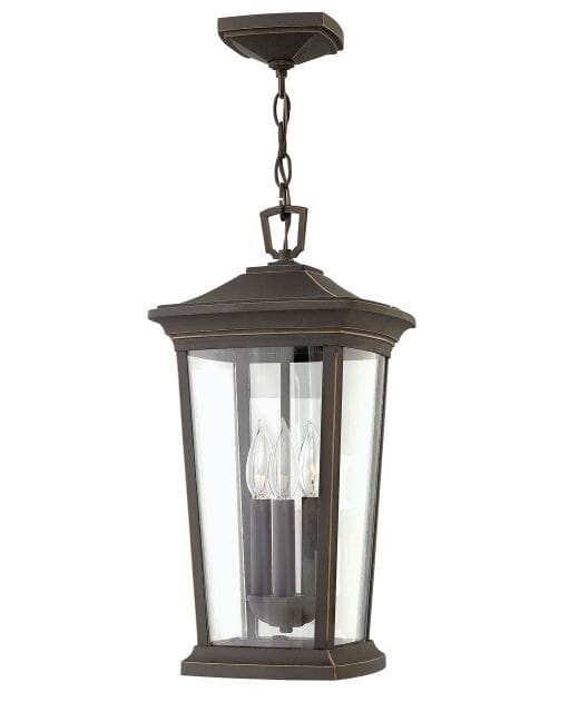 Hinkley Bromley 3-Light Outdoor Hanging Light in Oil Rubbed Bronze