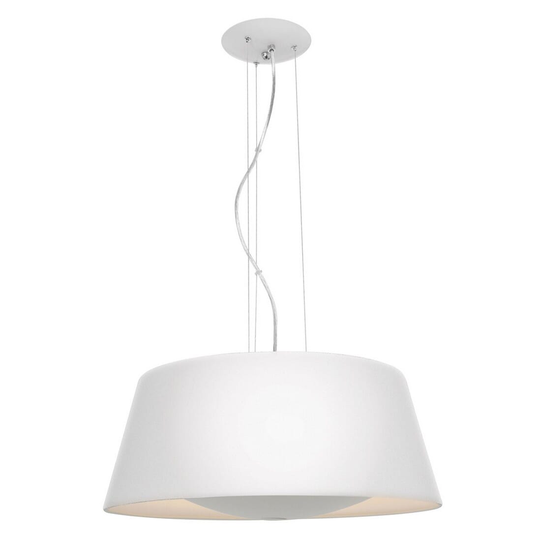 Access Lighting SoHo 3-Light Reflective Illumination Pendant in Rice