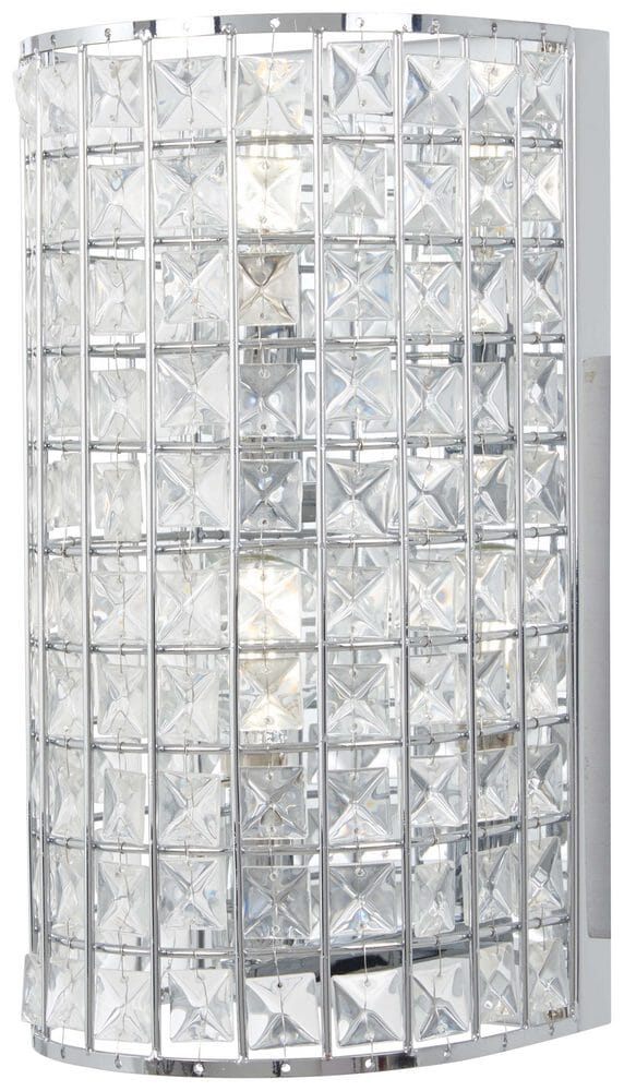 Minka Lavery Palermo 2-Light Pendant Light in Chrome