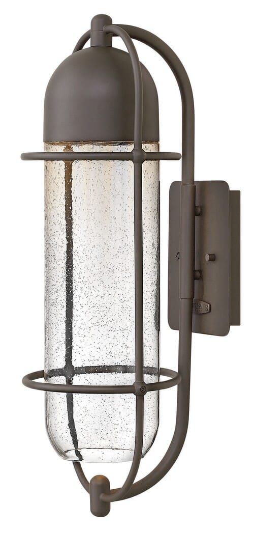 Hinkley Perry 1-Light Outdoor Medium Wall Mount in Oil Rubbed Bronze