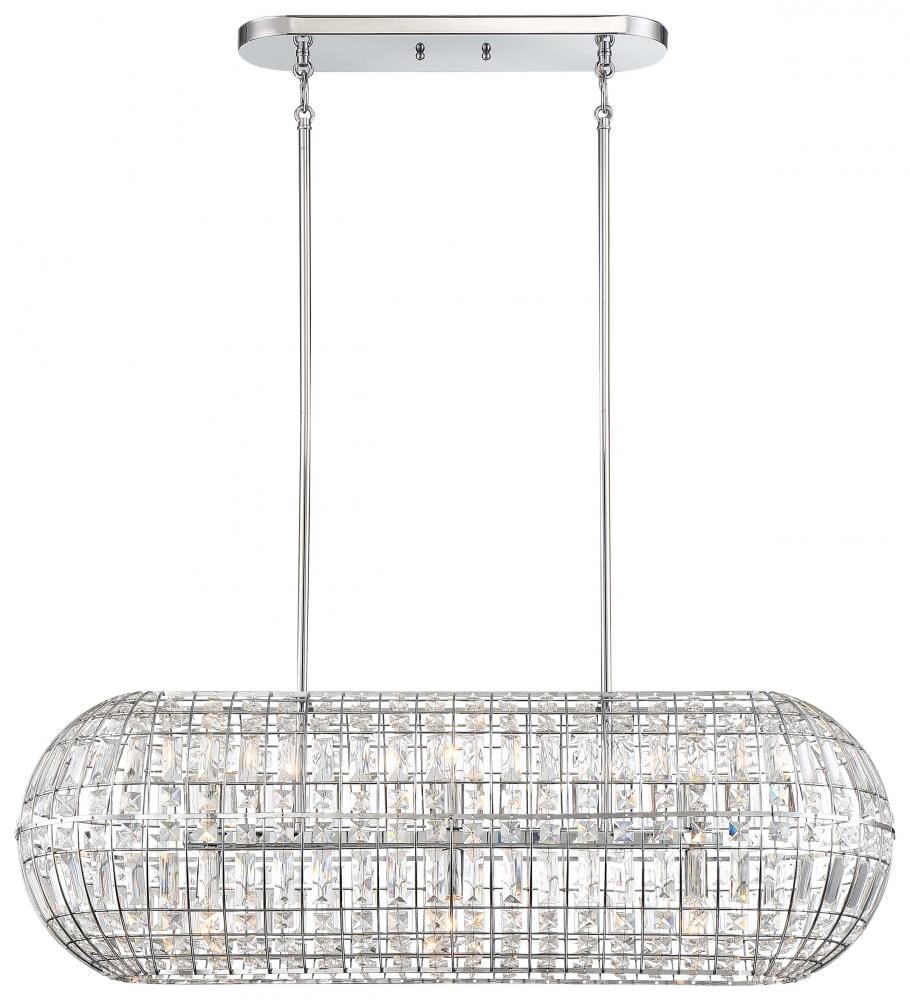 Minka Lavery Palermo 6-Light Pendant Light in Chrome