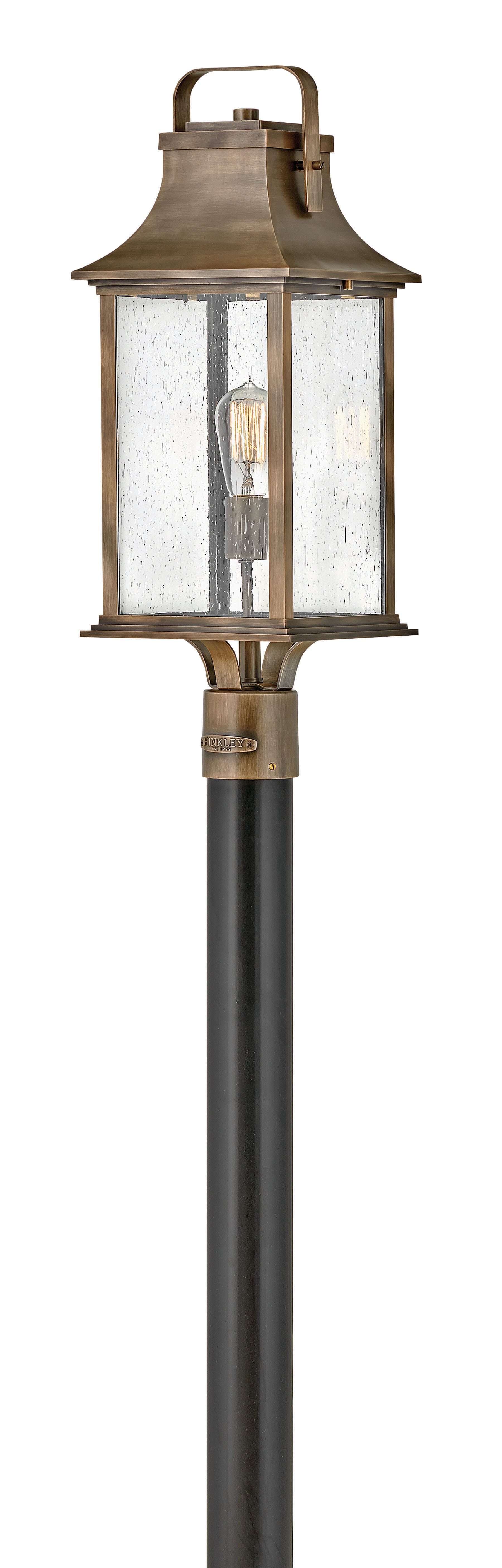 Hinkley Grant 24" Outdoor Post Light in Burnished Bronze