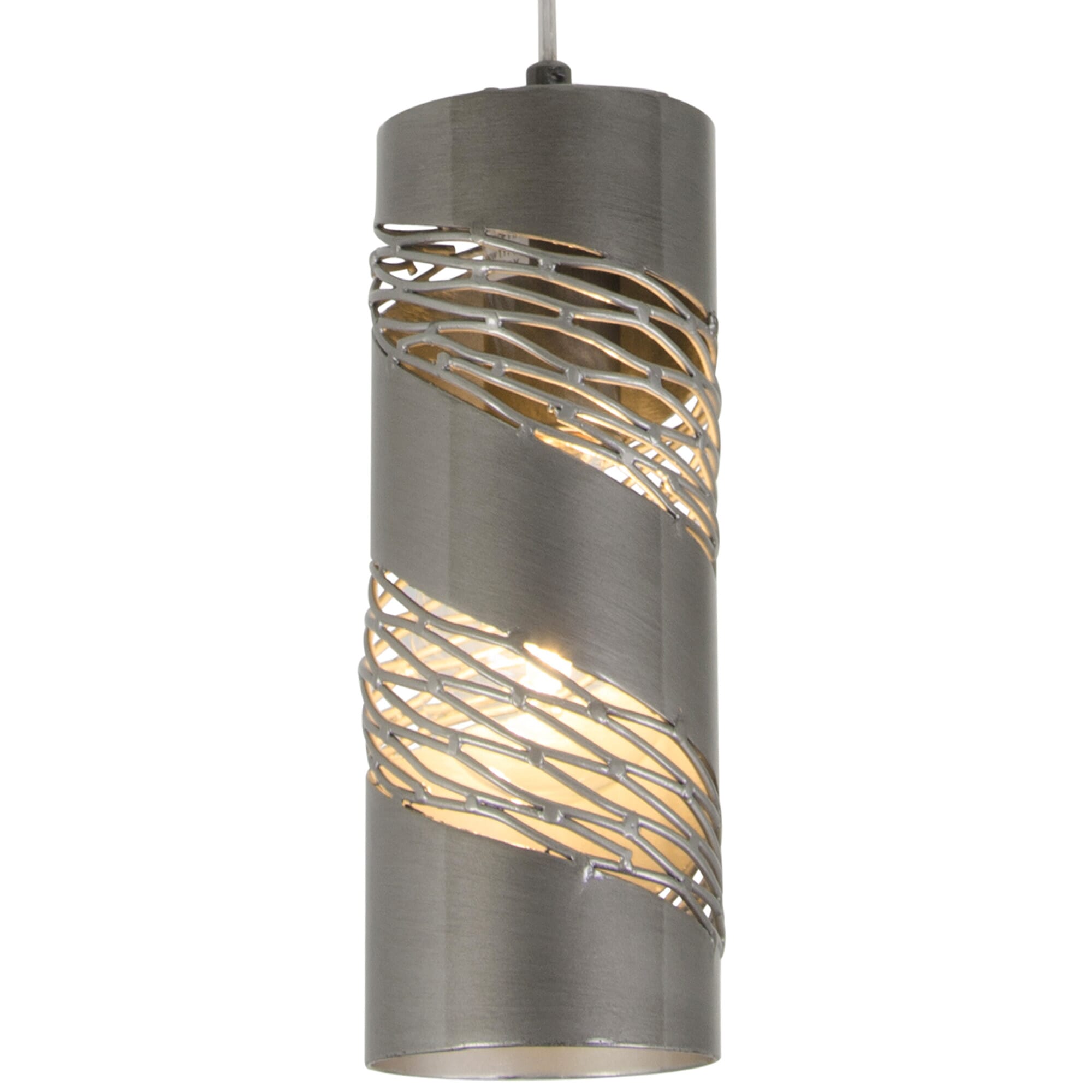 Varaluz Flow Mini Pendant in Steel