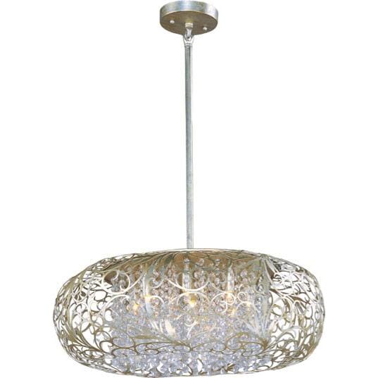 Maxim Lighting Arabesque 9-Light Pendant in Golden Silver