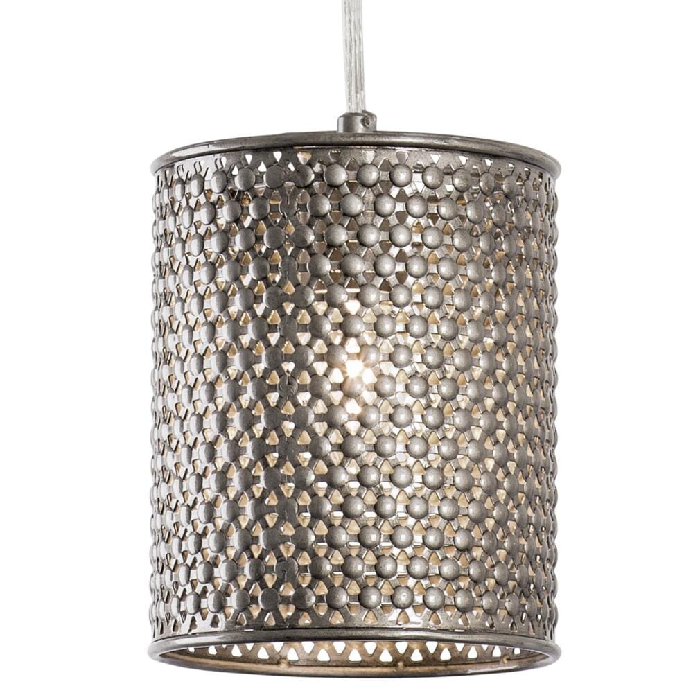 Varaluz Casablanca Mini Pendant in Steel