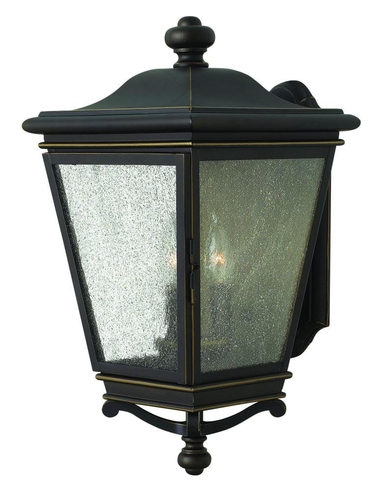 Hinkley Lincoln 3-Light Outdoor Large Wall Mount in Oil Rubbed Bronze