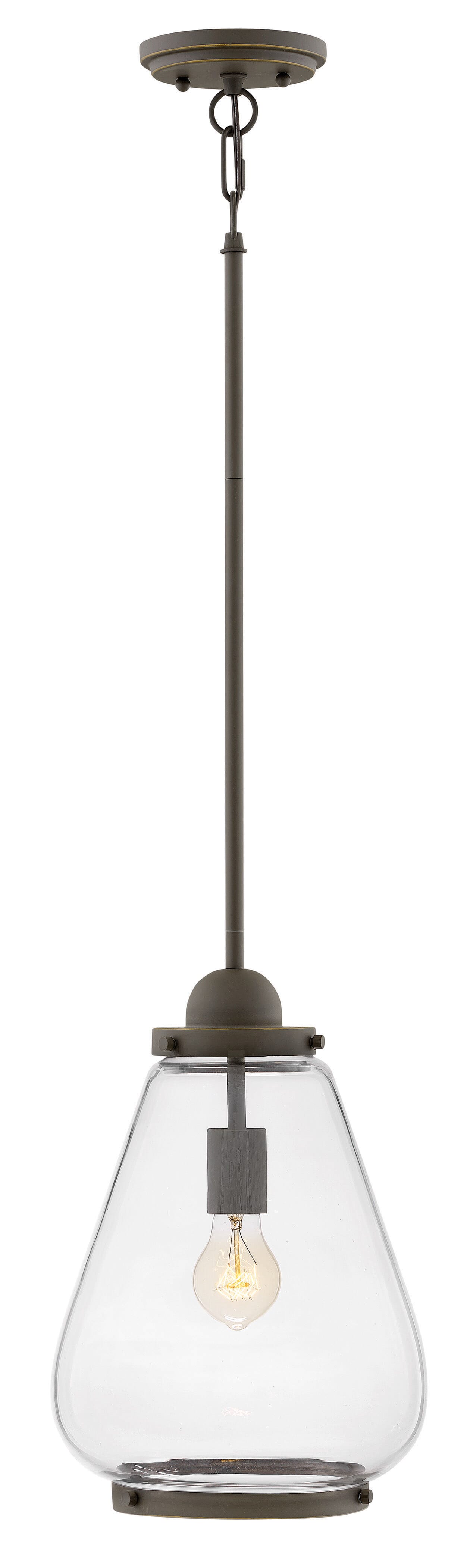 Hinkley Finley 1-Light Outdoor Hanging Light in Oil Rubbed Bronze