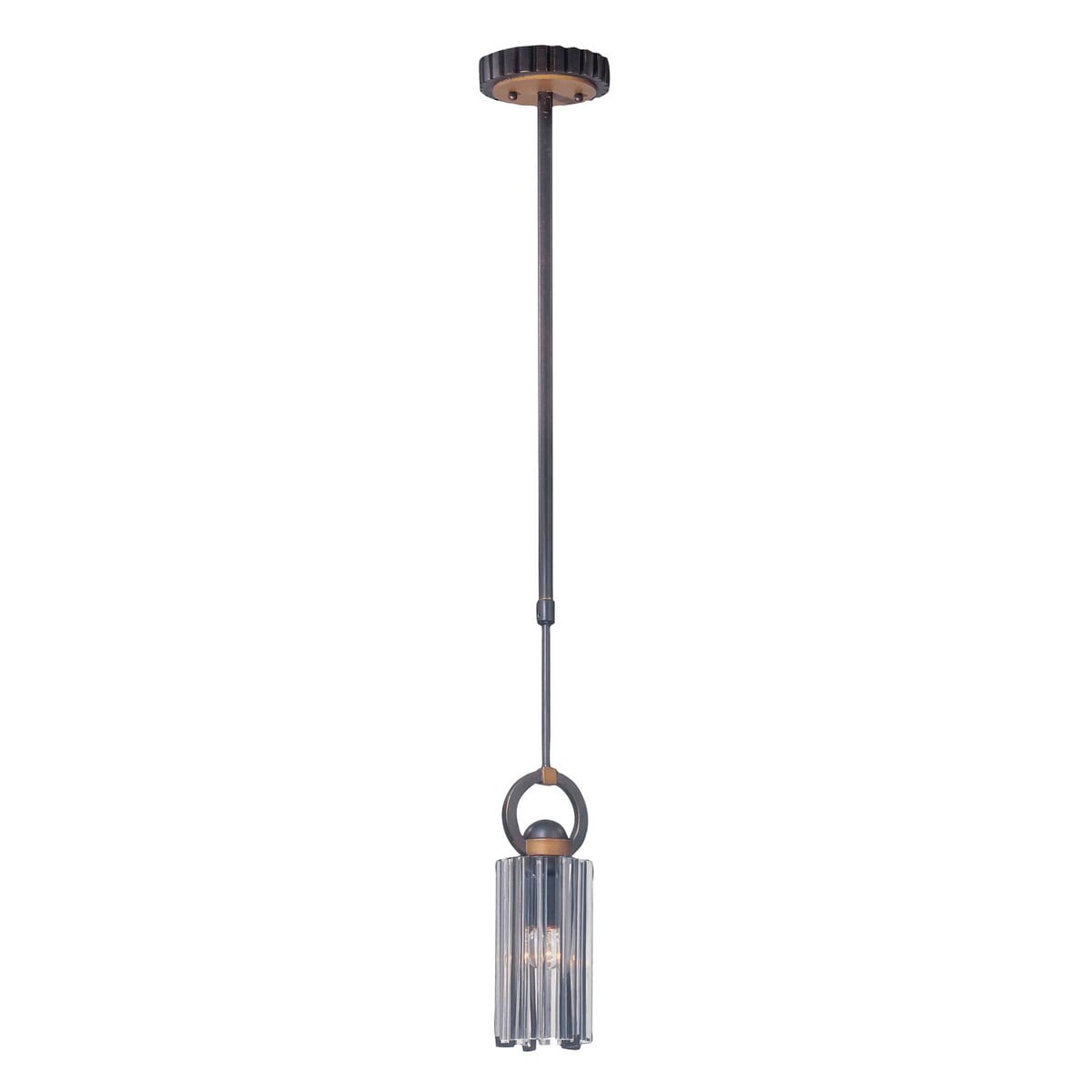 Kalco Foster Mini Pendant in Grecian Bronze