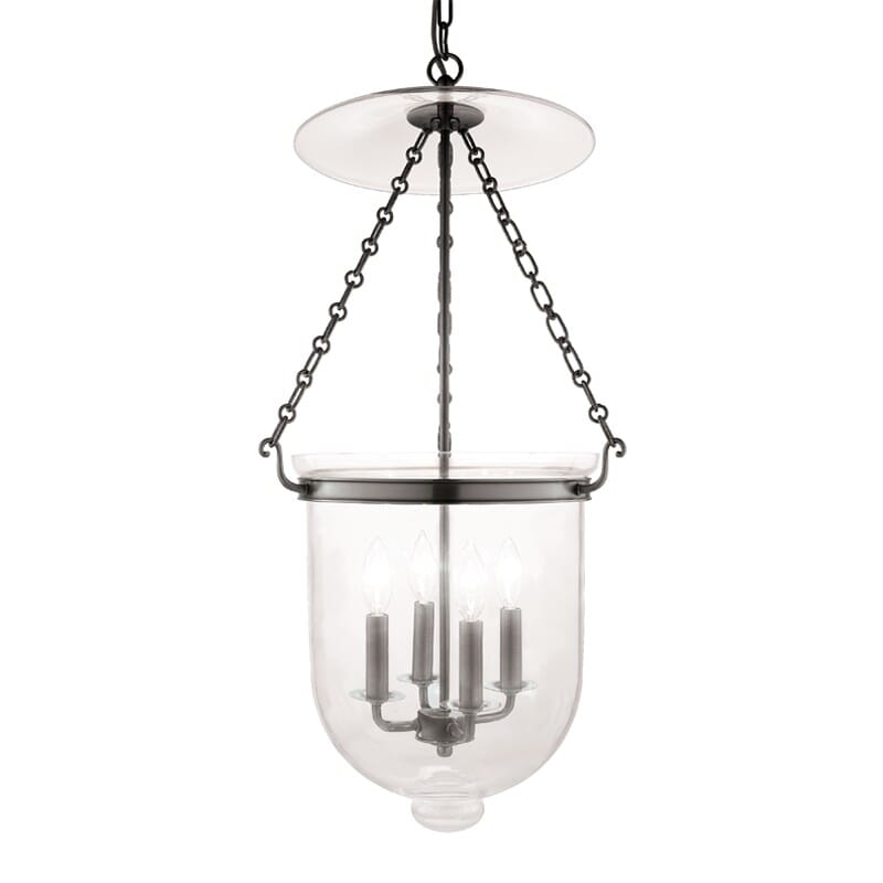 Hudson Valley Hampton 4-Light 31" Pendant Light in Historical Nickel