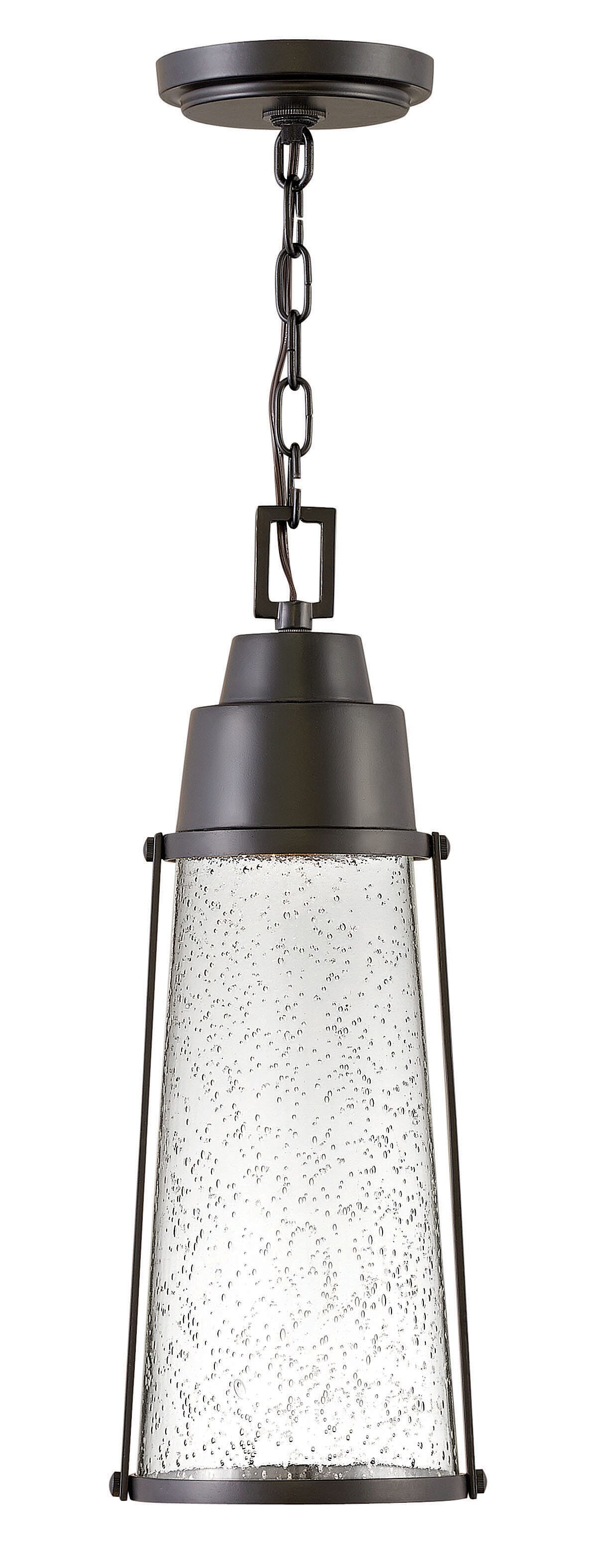 Hinkley Miles Outdoor LED Hanging Light in Black