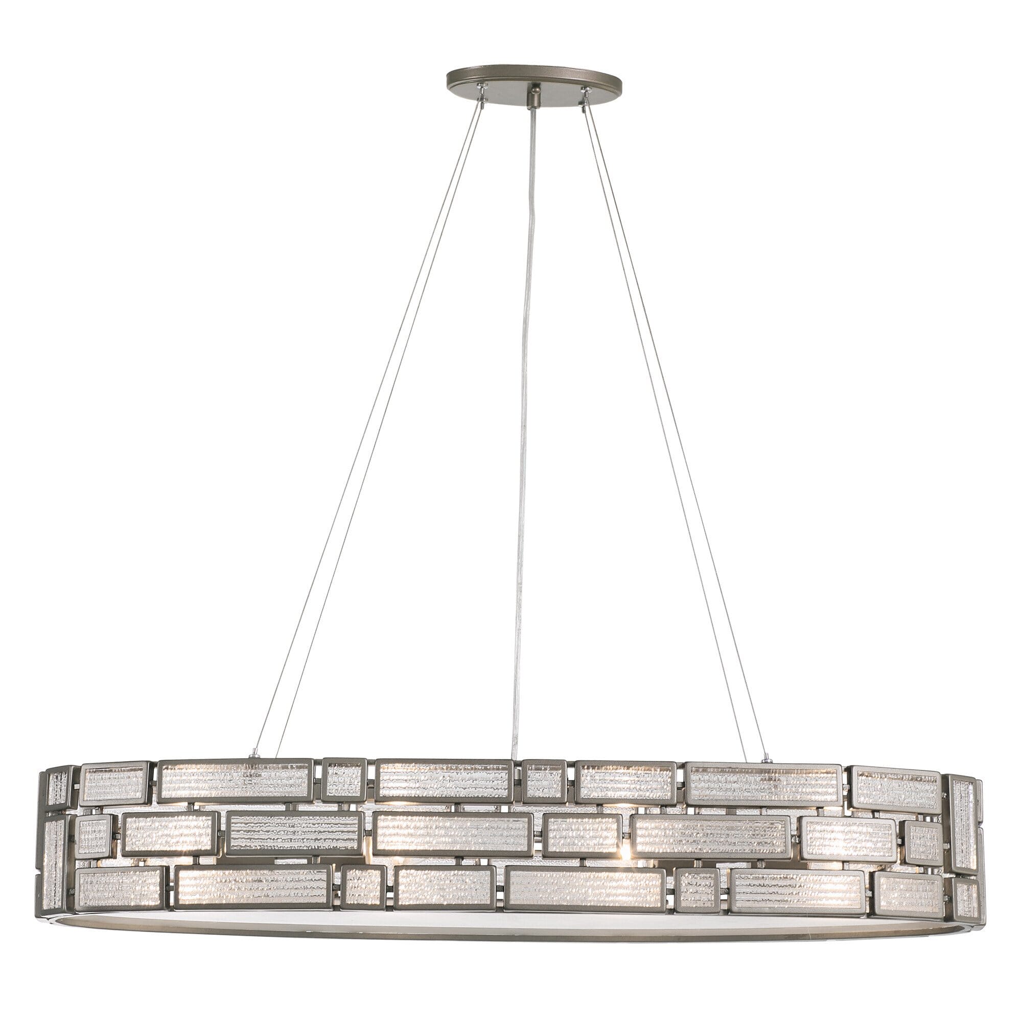 Varaluz Harlowe 4-Light 35" Linear Pendant in New Bronze