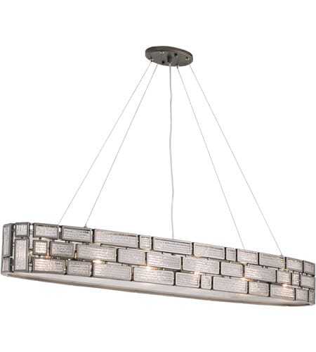 Varaluz Harlowe 6-Light Linear Pendant in New Bronze