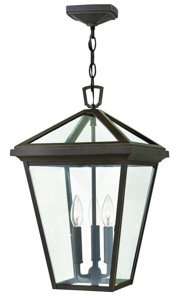 Hinkley Alford Place 3-Light Outdoor Hanging Light in Oil Rubbed Bronze