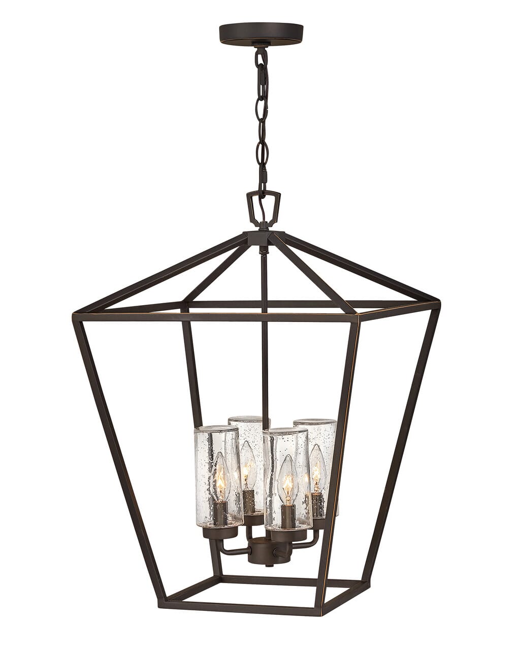 Hinkley Alford Place 4-Light Outdoor Hanging Light in Oil Rubbed Bronze