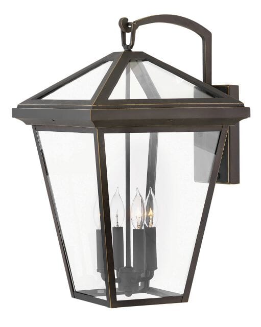 Hinkley Alford Place 4-Light 24" Outdoor Wall Light in Oil Rubbed Bronze