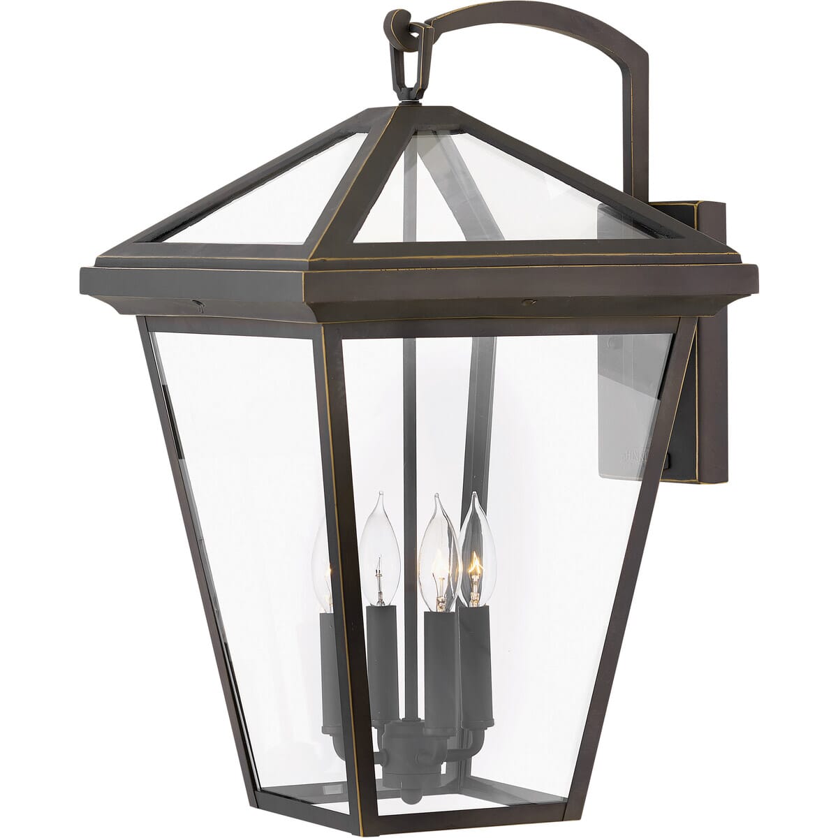 Hinkley Alford Place 4-Light Outdoor Extra Large Wall Mount in Oil Rubbed Bronze