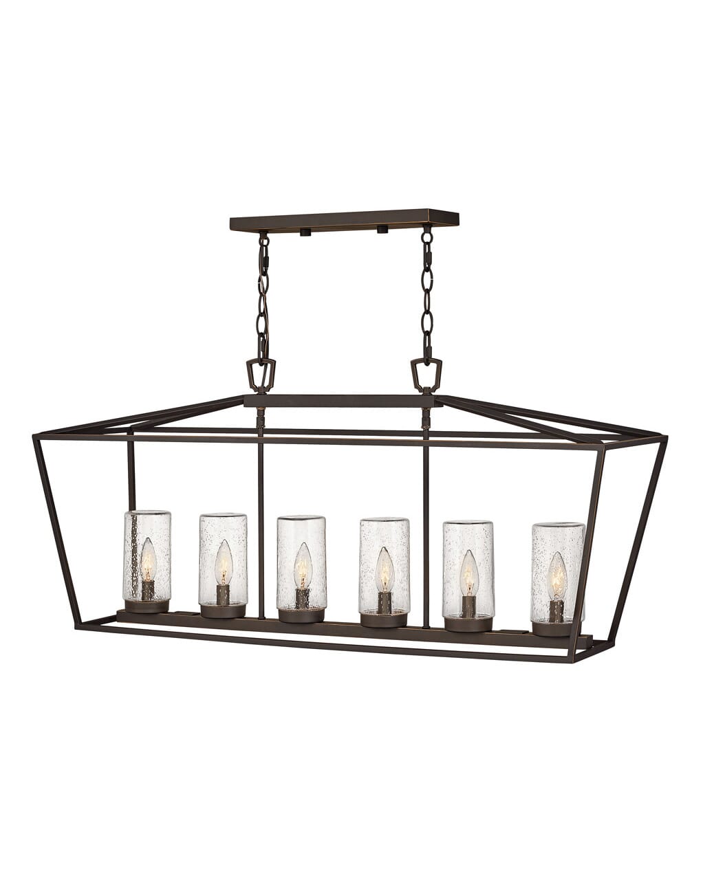 Hinkley Alford Place 6-Light Outdoor Hanging Light in Oil Rubbed Bronze